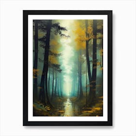 Forest Path 9 Art Print