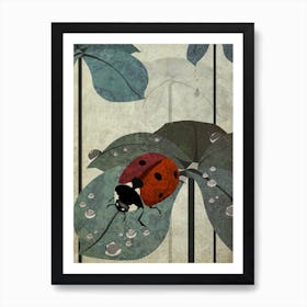Illu Ladybug Art Print