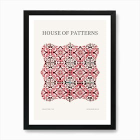 Tile Pattern Poster 29 Art Print