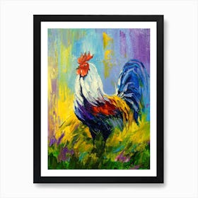 Rooster 4 Art Print