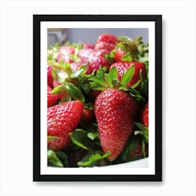 Yummy Strawberry ? Art Print