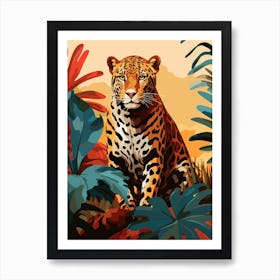 Jaguar In The Jungle 2 Art Print