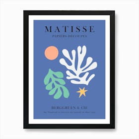 Floral matisse 11 Art Print