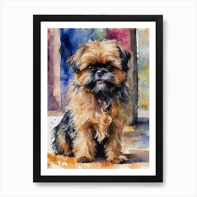 Affenpinscher Dog Art Print