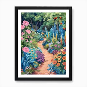 Chelsea Physic Garden London Parks Garden 2 Painting Art Print