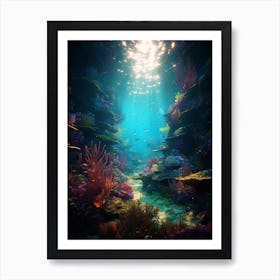 Coral Reef Art Print