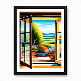 Open Window Art Print