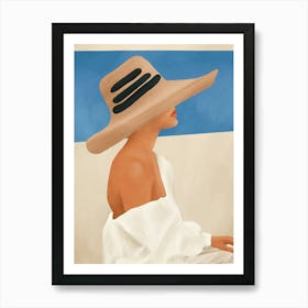 Summer Hat Art Print