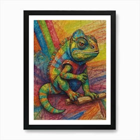 Chamelon 24 Art Print