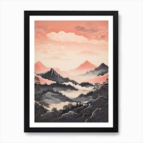 Japanese Landscape Art Print