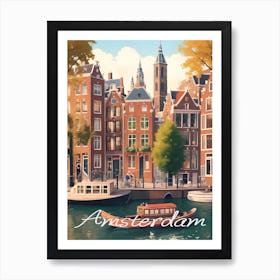 Amsterdam Art Print