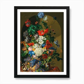 Flowers In A Vase 5 Art Print