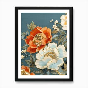 Chinese Flower Painting 59 Art Print