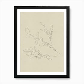 Vie Simple No 30 Art Print