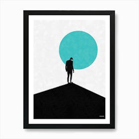 At The Edge Of Uncertainty Art Print