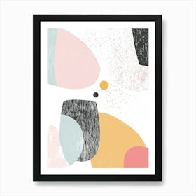 Abstract Shapes Canvas Print 1 Art Print