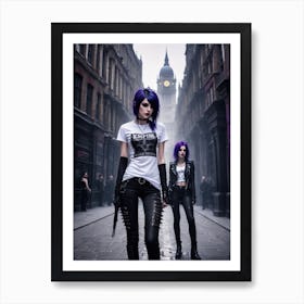 London Street 3 Art Print