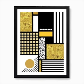 Stay Gold Art Print