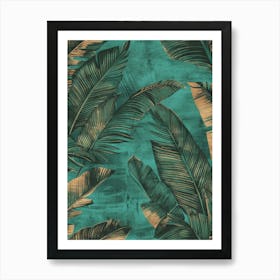 Tropical Leaves 51 Art Print