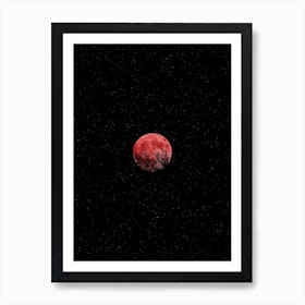 Forest Moon Art Print