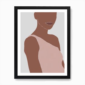 Woman Portrait 4 Art Print