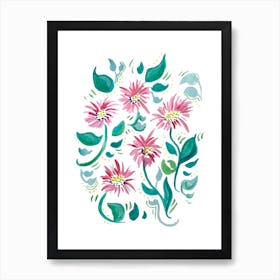 Spring Flowers Art Print