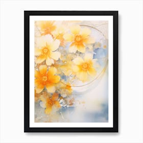 Yellow Flowers 4 Art Print