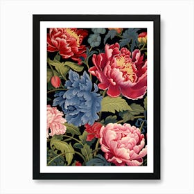 Peonies 111 Art Print