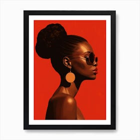 Portrait Of An African Woman Art Print