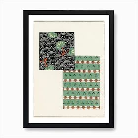 Japanese Pattern, Shin Bijutsukai Art Print