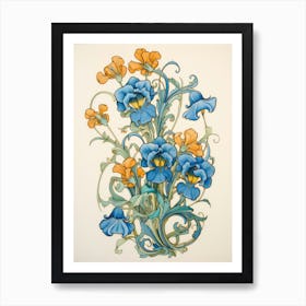 Irises Art Print