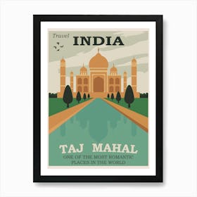 India Travel Art Print