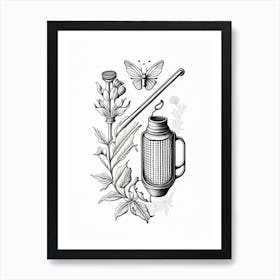 Smoker Beekeeper S Tool 1  William Morris Style Art Print