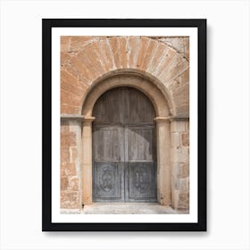 Door To A Church Art Print