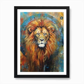 Zodiac Leo Art Print Art Print