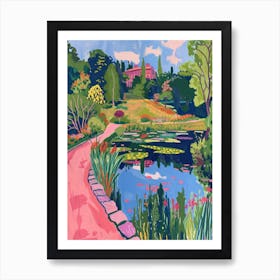 Hampstead Heath London Parks Garden 3 Painting Art Print