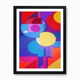 Abstract Geometry I Art Print