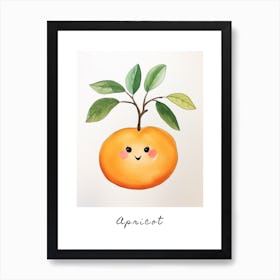 Friendly Kids Apricot 1 Poster Art Print