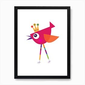 Princess Bird Art Print