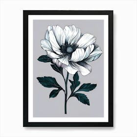 Anemone 2 Art Print