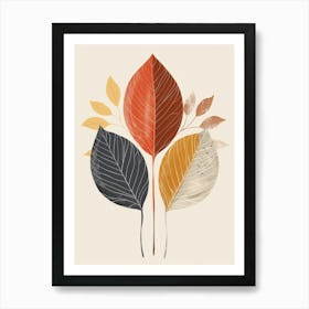 Autumn Leaves 23 Art Print