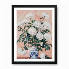 A World Of Flowers Chrysanthemum 1 Painting Art Print