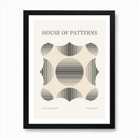 Geometric Pattern Poster 6 Art Print