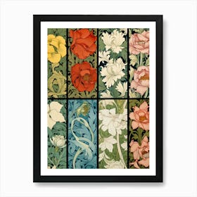 William Morris Flowers 3 Art Print