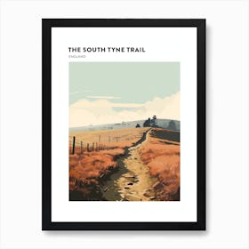 The South Tyne Trail England 1 Hiking Trail Landscape Poster Art Print