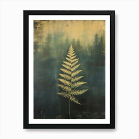 Sensitive Fern Painting 3 Art Print