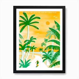 Summer To Me Art Print