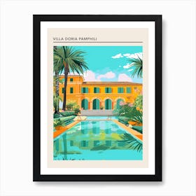 Villa Doria Pamphili Rome Italy Art Print