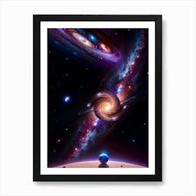 Deep Space Cosmos Art Print