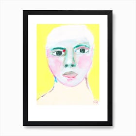 Canary Yellow  Art Print